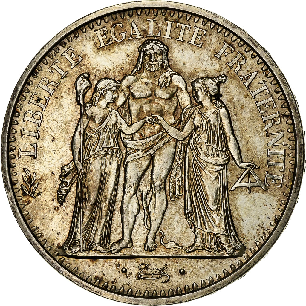 Frankreich, 10 Francs, Hercule, 1972, Paris, Silber, SS+, Gadoury:813, KM:932