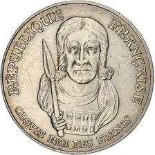 Francia, 100 Francs, Clovis, 1996, Argento, BB+, Gadoury:953, KM:1180