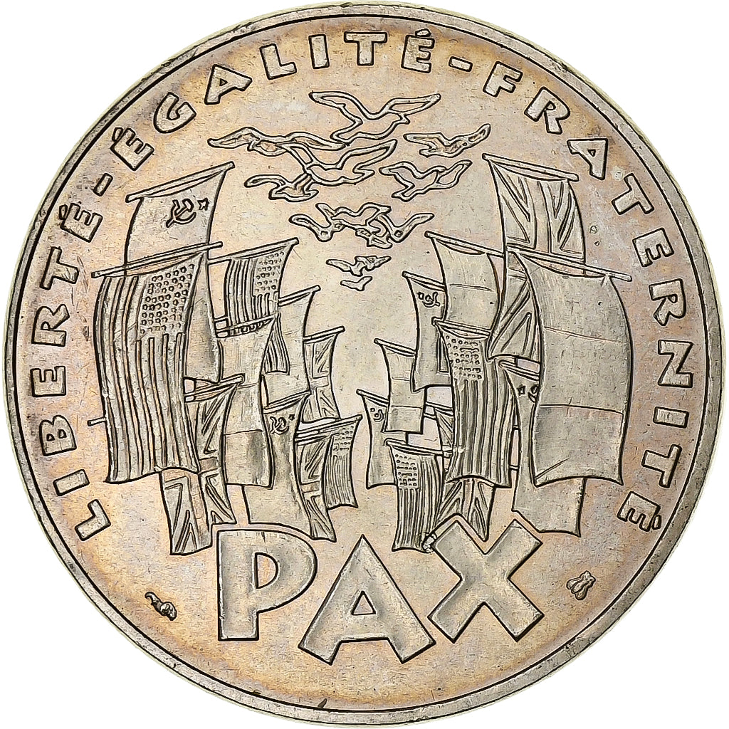 Frankrijk, 100 Francs, 8 mai 1945, 1995, Paris, Zilver, PR, Gadoury:952
