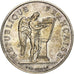 Francja, 100 Francs, Droits de l'Homme, 1989, Srebro, AU(50-53), Gadoury:904