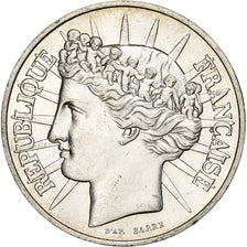 France, 100 Francs, Fraternité, 1988, Silver, AU(55-58), Gadoury:903, KM:966