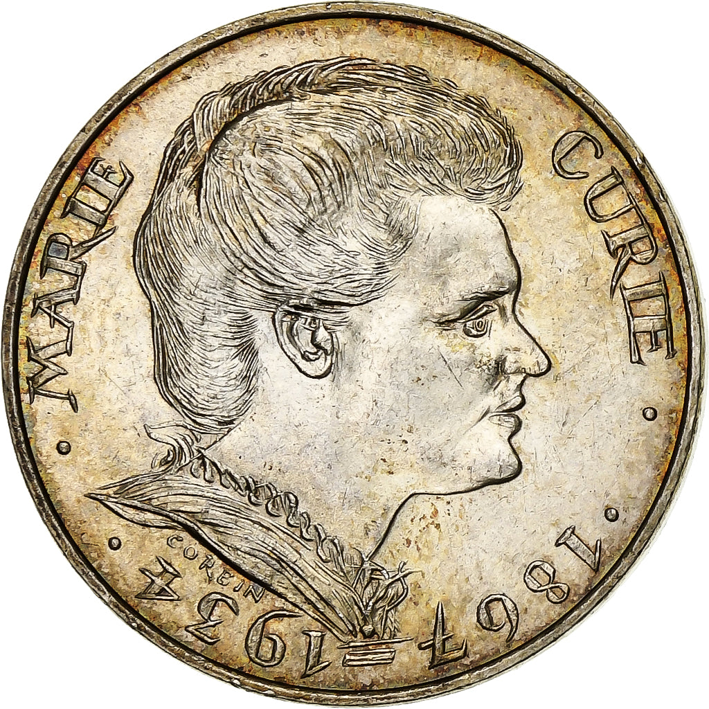 Francia, 100 Francs, Marie Curie, 1984, Argento, SPL-, Gadoury:899, KM:955