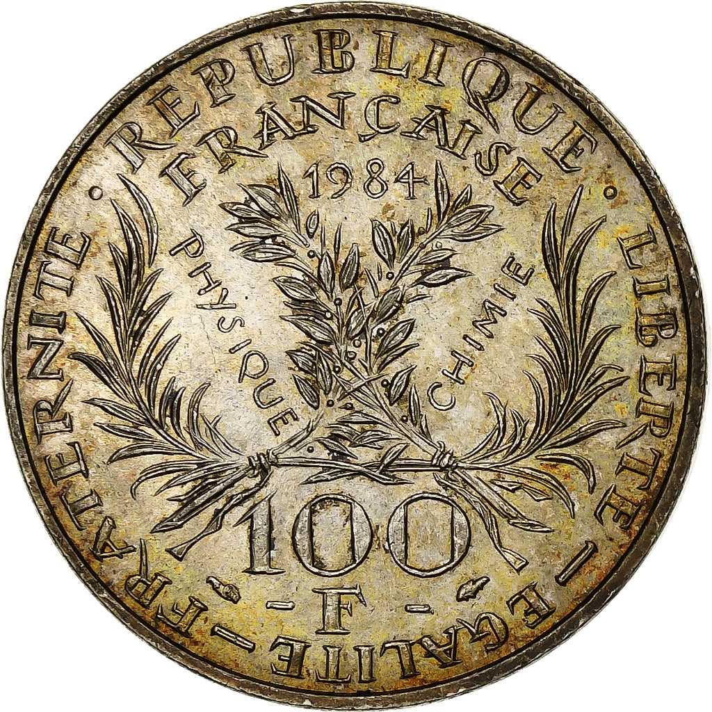 Francia, 100 Francs, Marie Curie, 1984, Argento, SPL-, Gadoury:899, KM:955