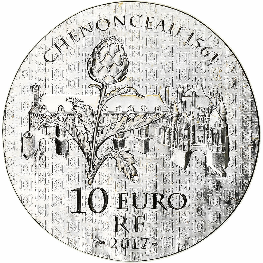 Francia, 10 Euro, Monnaie de Paris, Catherine De Médicis, BE, 2017, Paris
