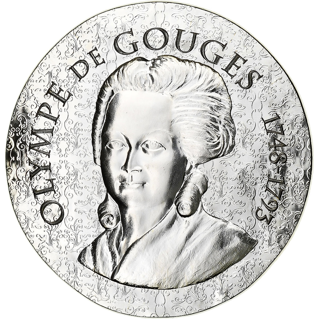 Frankreich, 10 Euro, Monnaie de Paris, Olympe de Gouges, BE, 2017, Paris