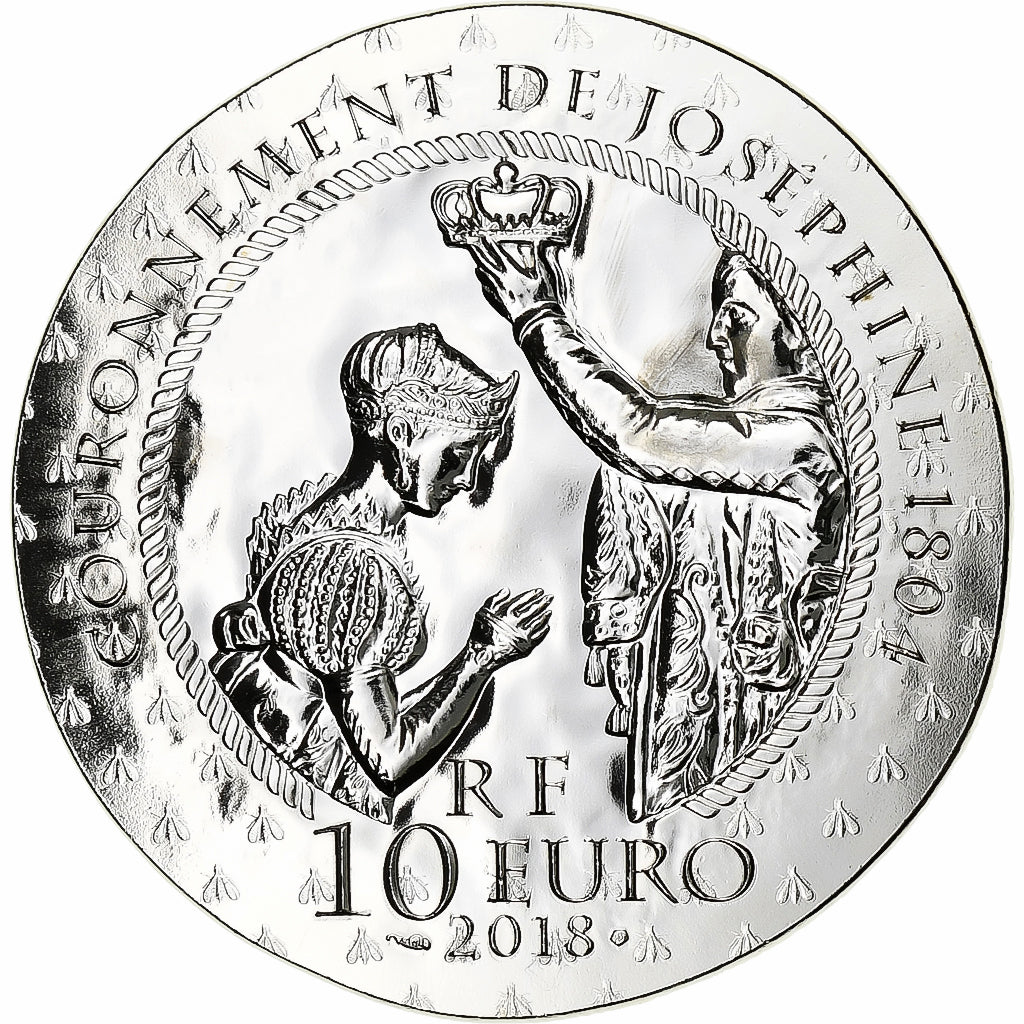 França, 10 Euro, Monnaie de Paris, Joséphine de Beauharnais, BE, 2018, Paris