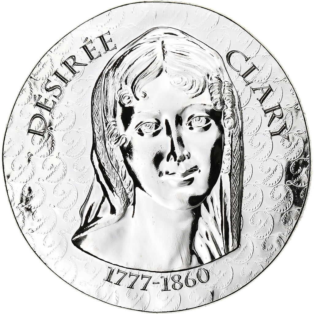 France, 10 Euro, Monnaie de Paris, Désirée Clary, 2018, Paris, Silver