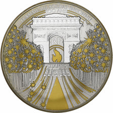 France, 10 Euro, Monnaie de Paris, Champs-Élysées, 2020, Silver, MS(65-70)