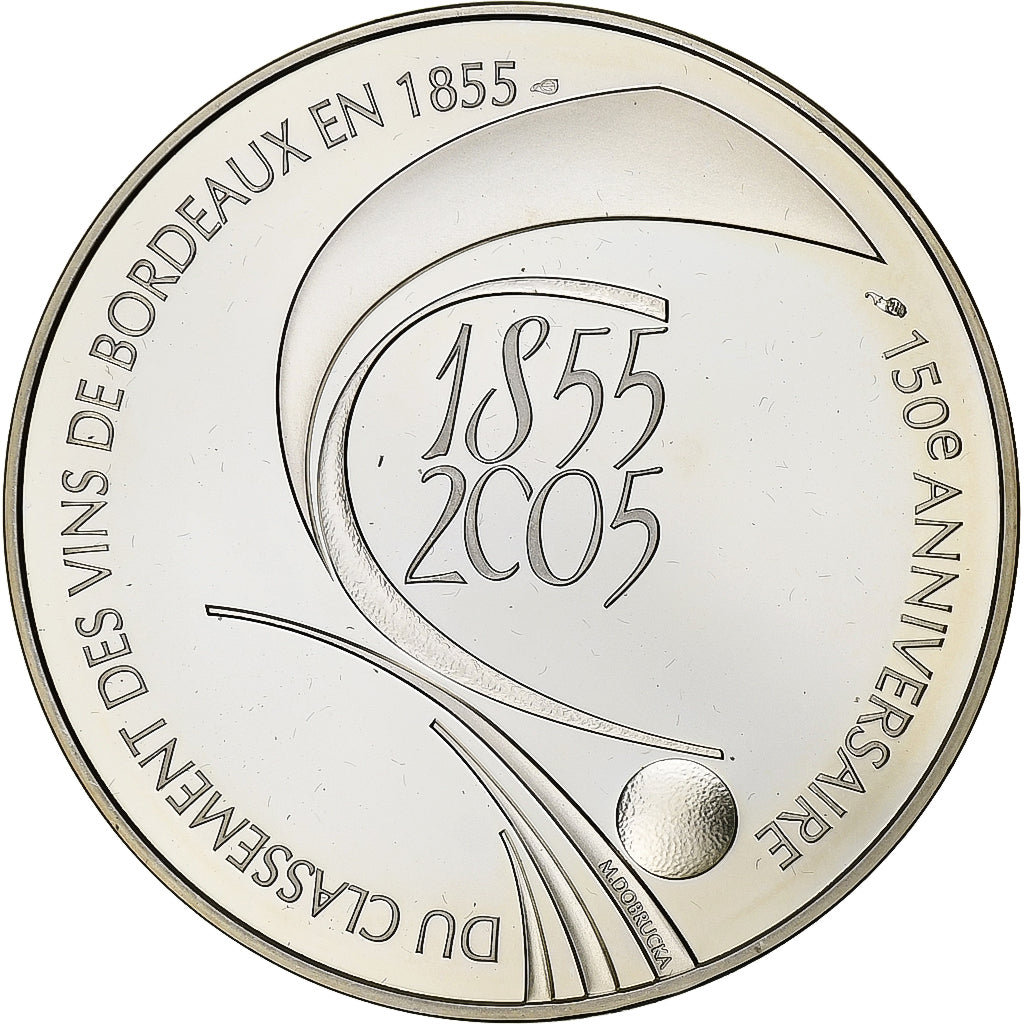 France, 1-1/2 Euro, Classement des vins de Bordeaux, BE, 2005, Monnaie de Paris