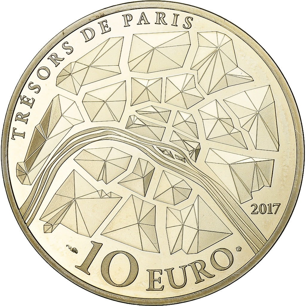 France, 10 Euro, Monnaie de Paris, Statue de la Liberté, BE, 2017, Paris
