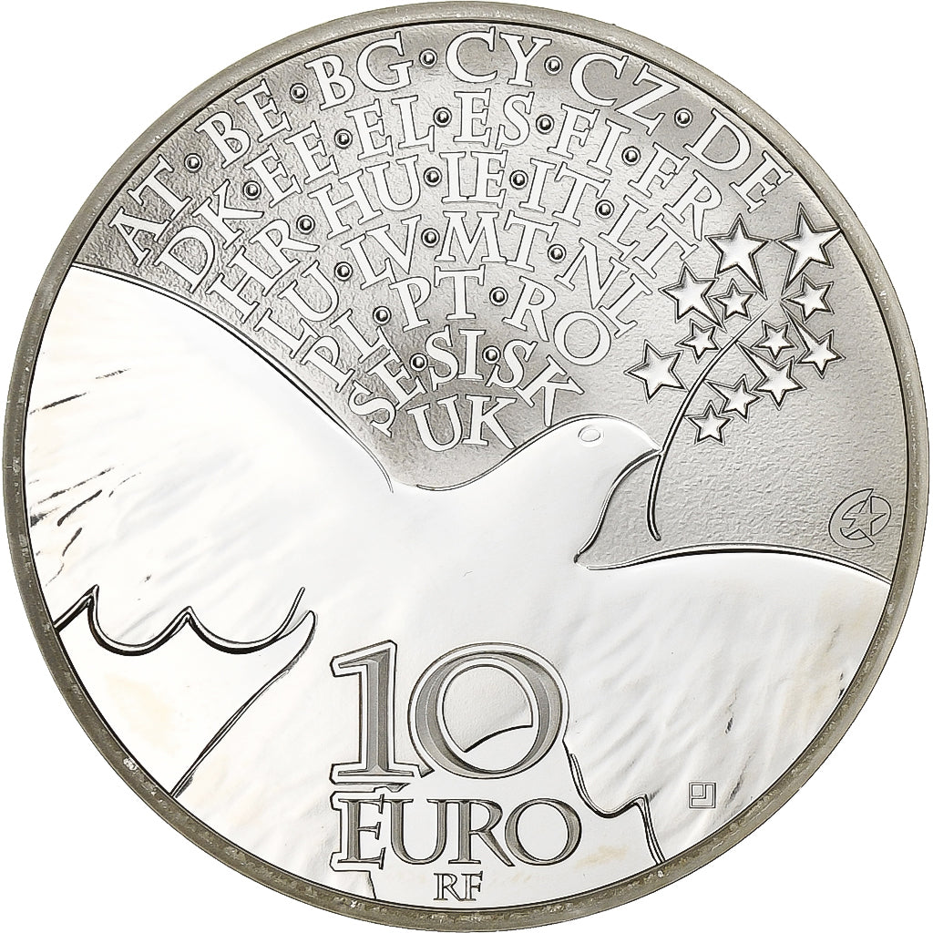 France, 10 Euro, Europa, Proof, 2015, Paris, Silver, MS(65-70), Gadoury:EU736