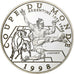 Francia, 10 Francs, France 98, Argentine, 1997, Monnaie de Paris, BE, Plata