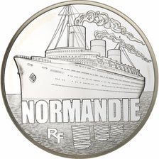 Frankrijk, 10 Euro, Parijse munten, Grands Navires Français - Normandie, Proof