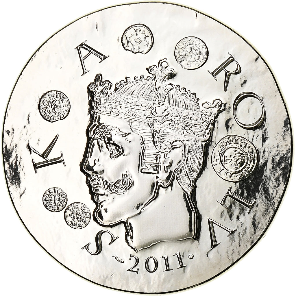 France, 10 Euro, Monnaie de Paris, Charles le Chauve, 2011, Paris, Silver