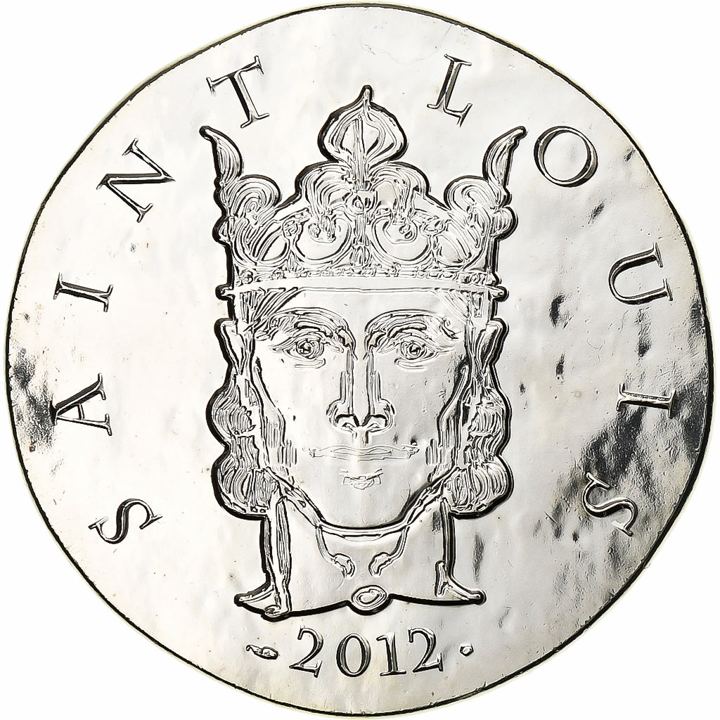 France, 10 Euro, Saint-Louis, historique, 2012, Monnaie de Paris, Silver