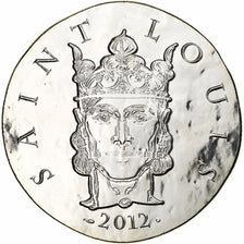 France, 10 Euro, Saint-Louis, historique, 2012, Monnaie de Paris, Silver