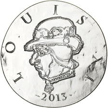 France, 10 Euro, Louis XI, historique, 2013, Monnaie de Paris, Silver, MS(65-70)