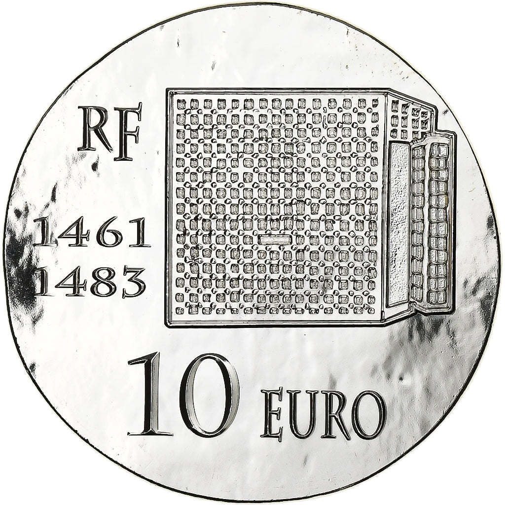 France, 10 Euro, Louis XI, historique, 2013, Monnaie de Paris, Silver, MS(65-70)