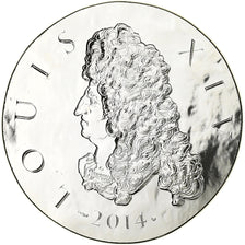 France, 10 Euro, Louis XIV, BE, 2014, Monnaie de Paris, Silver, MS(65-70)