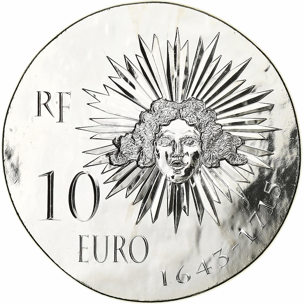 France, 10 Euro, Louis XIV, BE, 2014, Monnaie de Paris, Silver, MS(65-70)