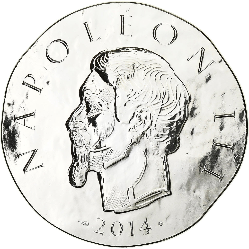 France, 10 Euro, Napoléon III, historique, 2014, Monnaie de Paris, Silver