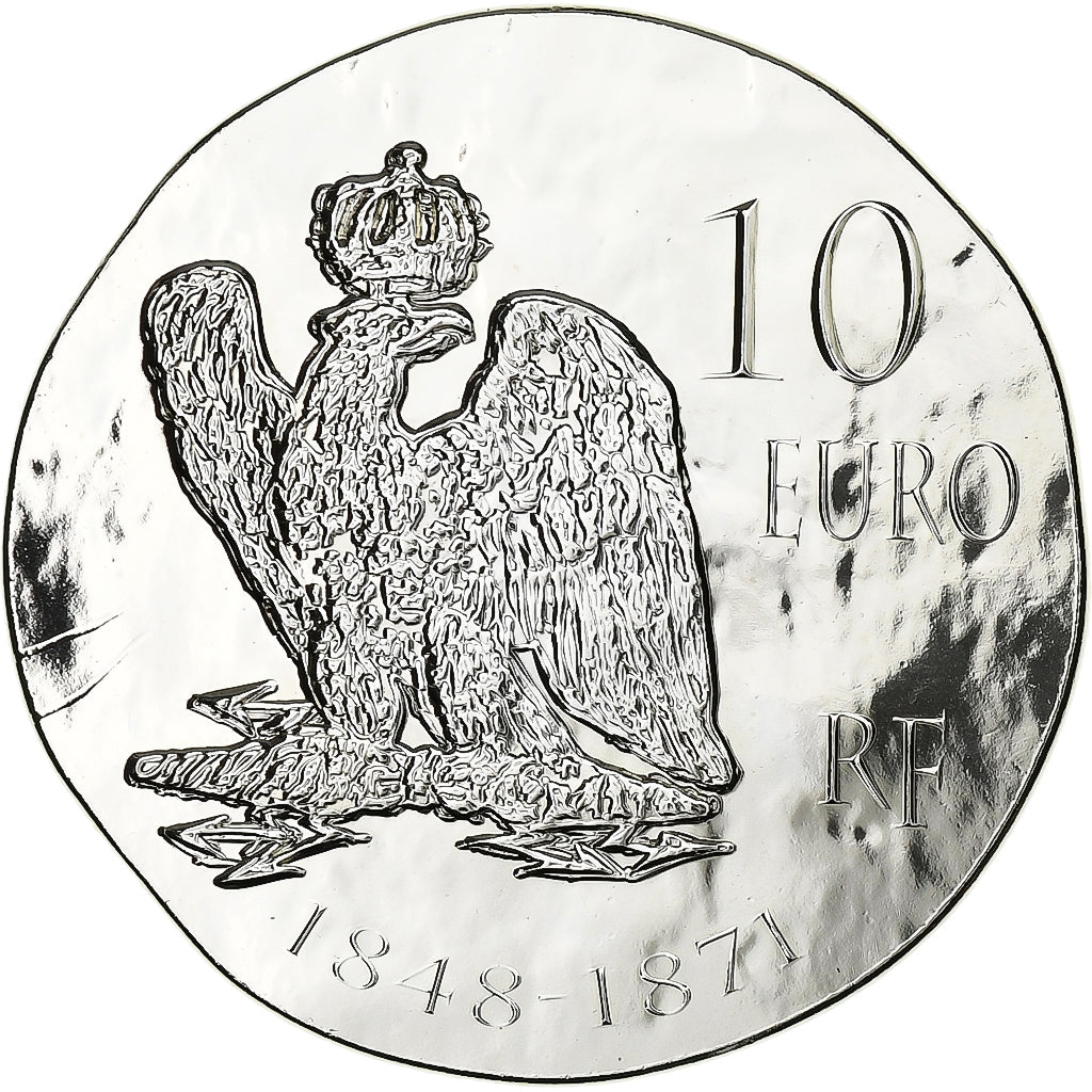 France, 10 Euro, Napoléon III, historique, 2014, Monnaie de Paris, Silver