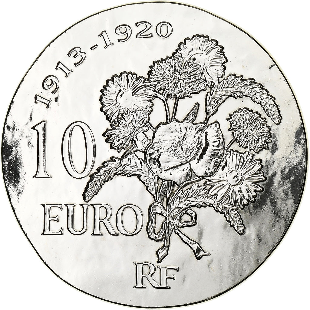 Francia, 10 Euro, Monnaie de Paris, Raymond Poincaré, Prueba, 2015, Paris