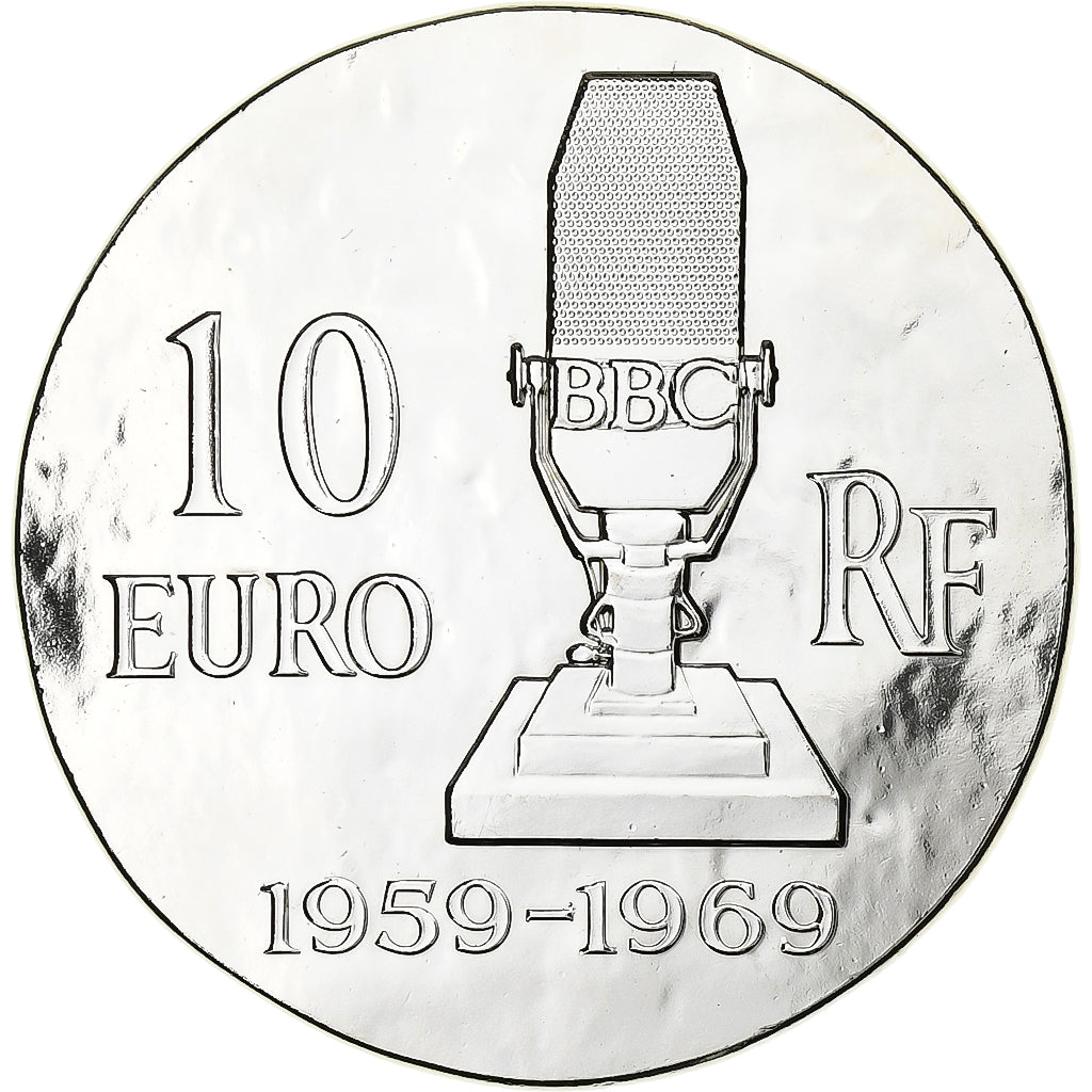 France, 10 Euro, Monnaie de Paris, Charles De Gaulle, 2015, Paris, Silver