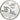Francia, 10 Euro, gare Lille Europe TGV, FS, 2010, Monnaie de Paris, Argento