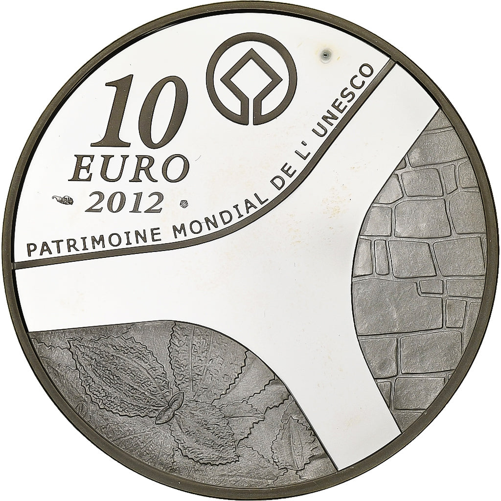 Frankreich, 10 Euro, Temple d'Abou-Simbel, BE, 2012, Monnaie de Paris, Silber