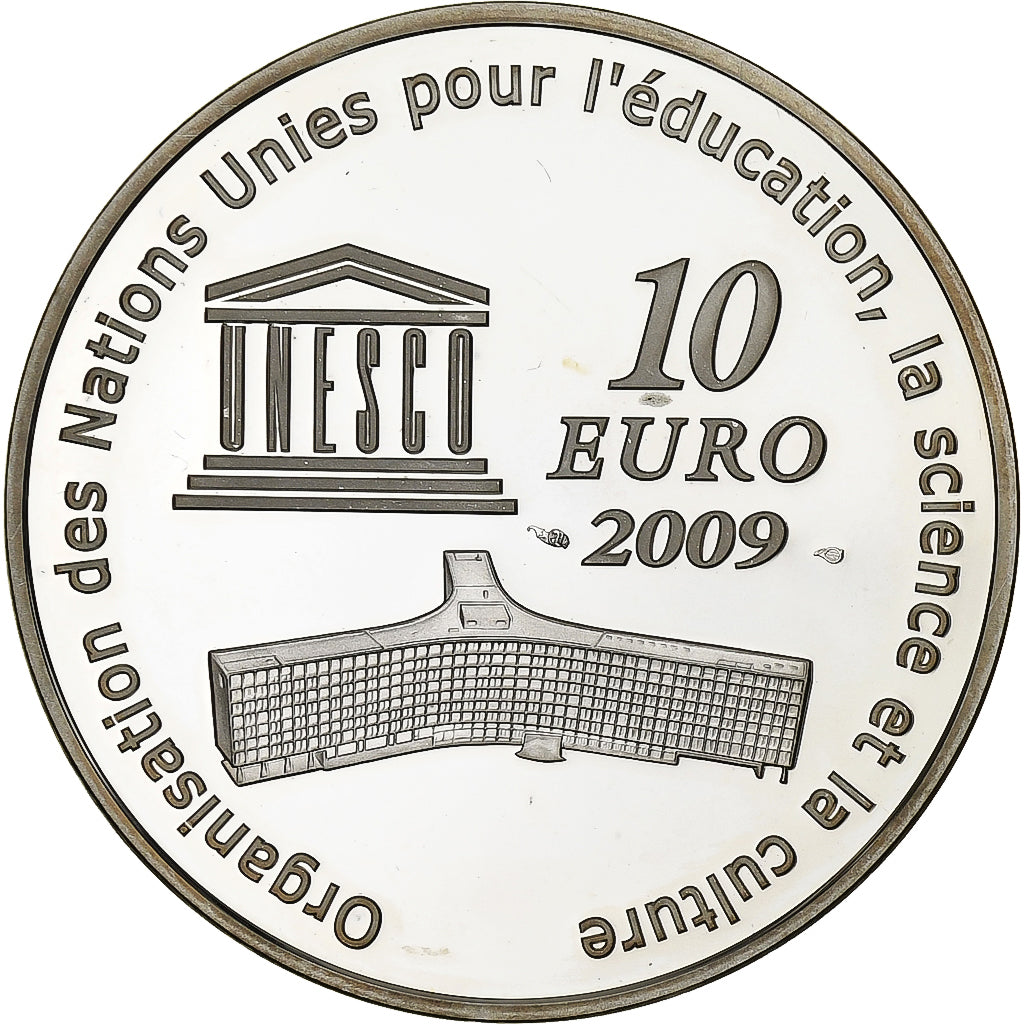 Frankreich, 10 Euro, Unesco - Le Kremlin de Moscou, Proof / BE, 2009, Monnaie de