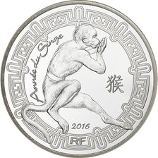 Frankreich, 10 Euro, Année du Singe, BE, 2016, Monnaie de Paris, Silber, STGL