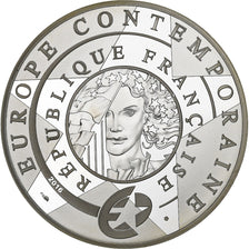 Frankreich, 10 Euro, Yves Saint Laurent, BE, 2016, Paris, Silber, STGL