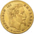 França, 5 Francs, Napoléon III, 1866, Strasbourg, Dourado, AU(55-58)