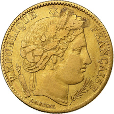 France, 10 Francs, Cérès, 1851, Paris, Or, TTB, Gadoury:1012, KM:770