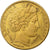 França, 10 Francs, Cérès, 1851, Paris, Dourado, EF(40-45), Gadoury:1012