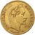 Frankrijk, 10 Francs, Napoléon III, 1866, Strasbourg, Goud, ZF, Gadoury:1015