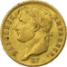 Francia, 20 Francs, Napoléon I, 1809, Paris, Oro, MBC, Gadoury:1025, KM:695.1
