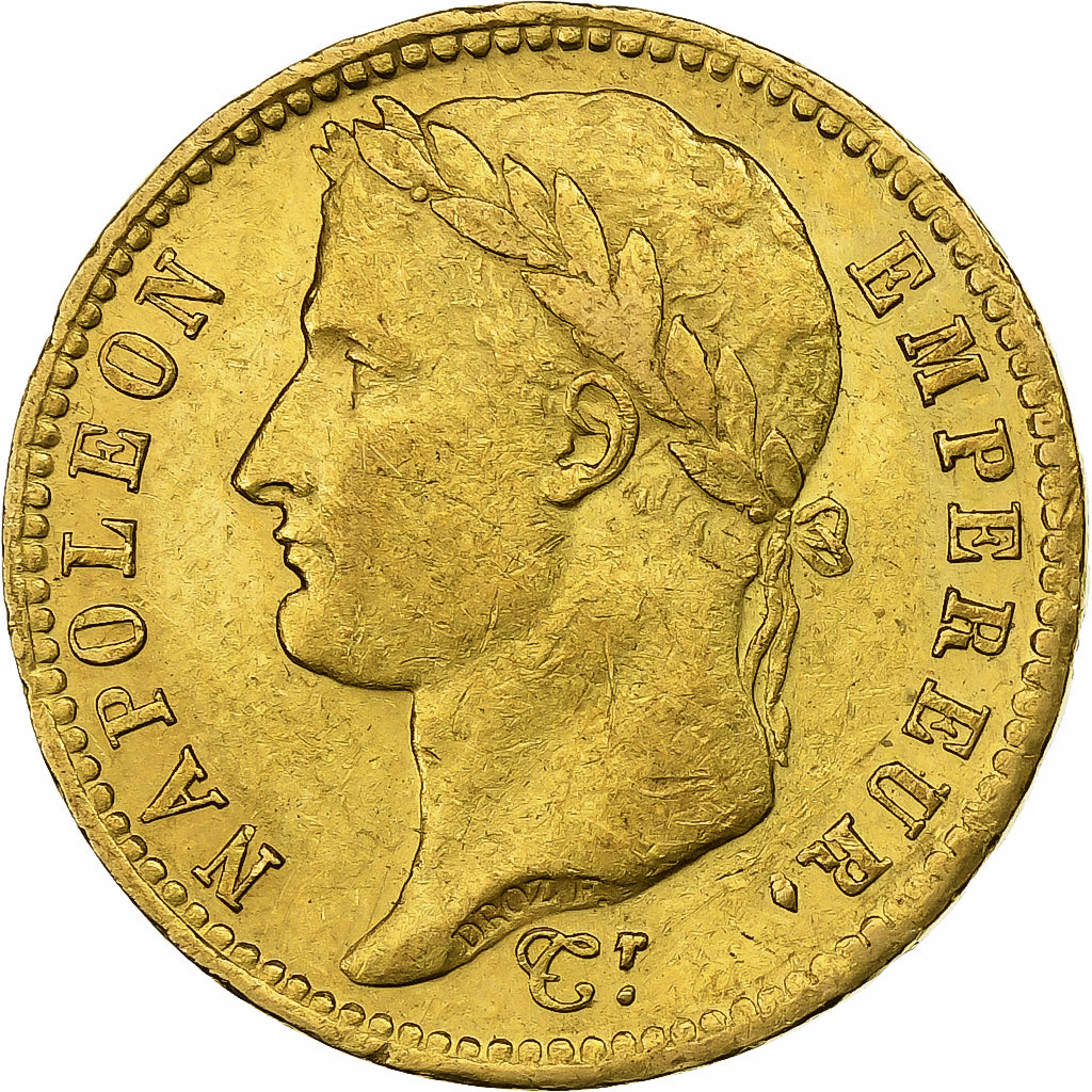 France, 20 Francs, Napoléon I, 1810, Paris, Or, TTB+, Gadoury:1025, KM:695.1