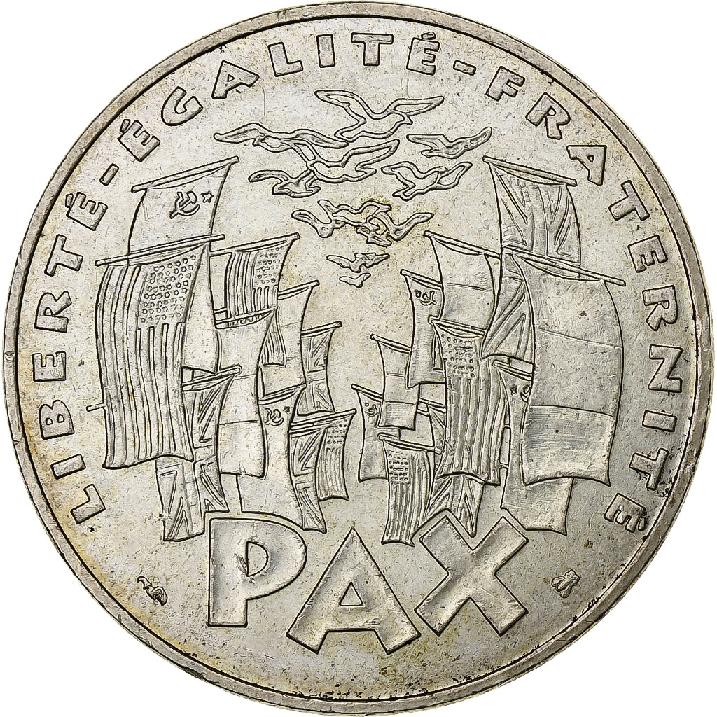 France, 100 Francs, 8 mai 1945, 1995, Paris, Argent, SUP+, Gadoury:952