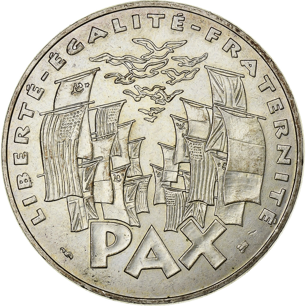 France, 100 Francs, 8 mai 1945, 1995, Paris, Silver, MS(63), Gadoury:952
