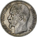 Francja, Louis-Napoléon Bonaparte, 5 Francs, 1852, Paris, Srebro, VF(20-25)
