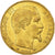 França, 20 Francs, Napoléon III, 1860/50, Strasbourg, Dourado, AU(50-53)