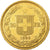 Suíça, 20 Francs, 1886, Dourado, AU(55-58), KM:31.3