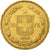 Svizzera, 20 Francs, 1893, Bern, Oro, BB+, KM:31.3