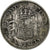Spain, Alfonso XIII, Peseta, 1891, Madrid, Silver, VF(30-35), KM:691
