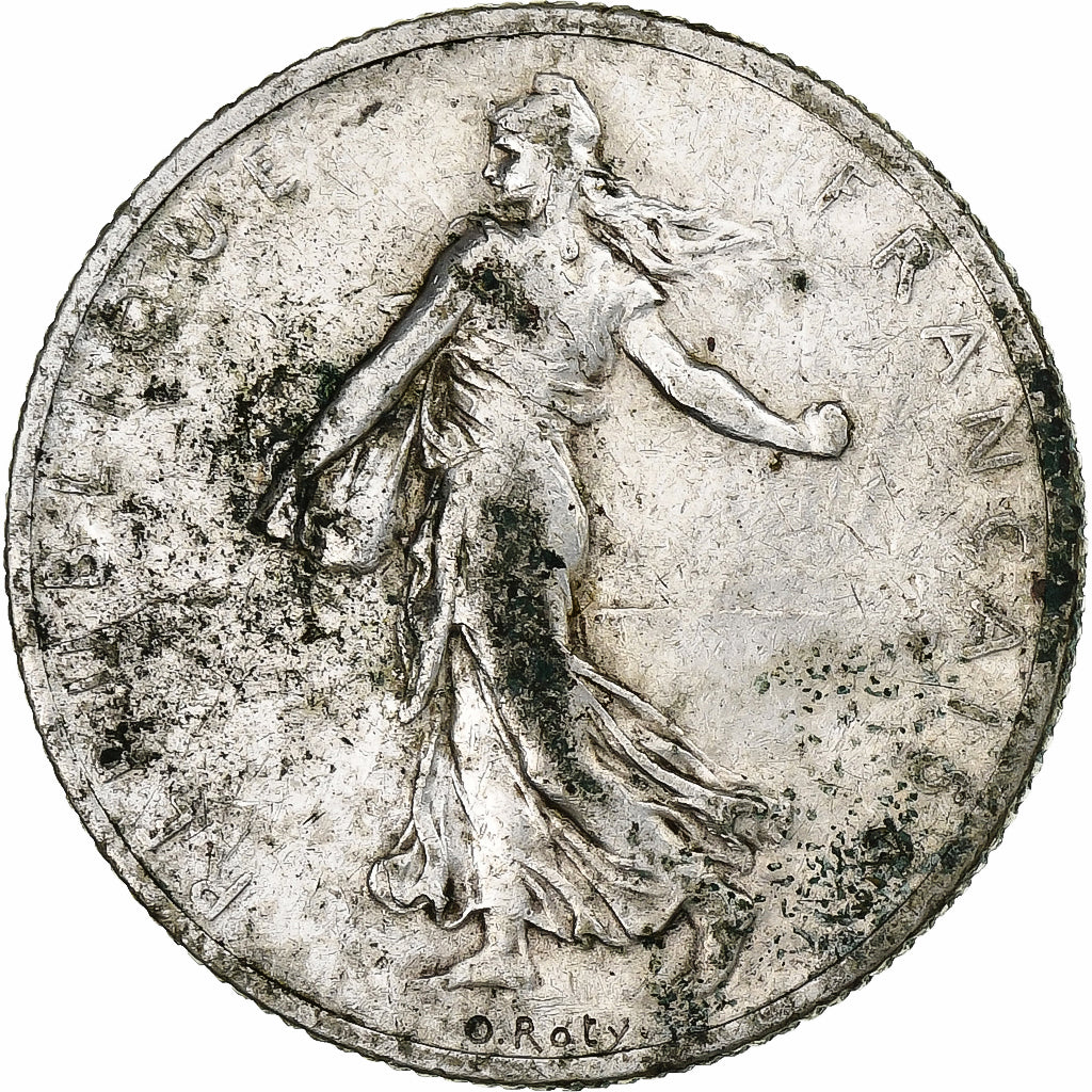 France, 2 Francs, Semeuse, 1900, Paris, Silver, VF(20-25), KM:845.1