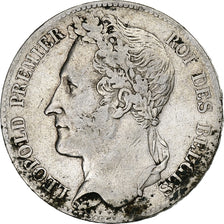 Belgium, Leopold I, 5 Francs, 5 Frank, 1847, Brussels, Silver, VF(30-35), KM:3.2