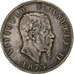 Italie, Vittorio Emanuele II, 5 Lire, 1873, Milan, Argent, TB, KM:8.3