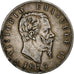 Italie, Vittorio Emanuele II, 5 Lire, 1873, Milan, Argent, TB+, KM:8.3